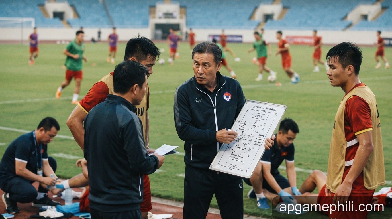 FIFA ASEAN Cup 2026: HLV Kim Sang-sik và bài toán 'nhân sự vá víu' trước đại chiến Thái Lan - 2